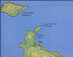 Map of Tilos